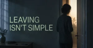 leaving isnt simple